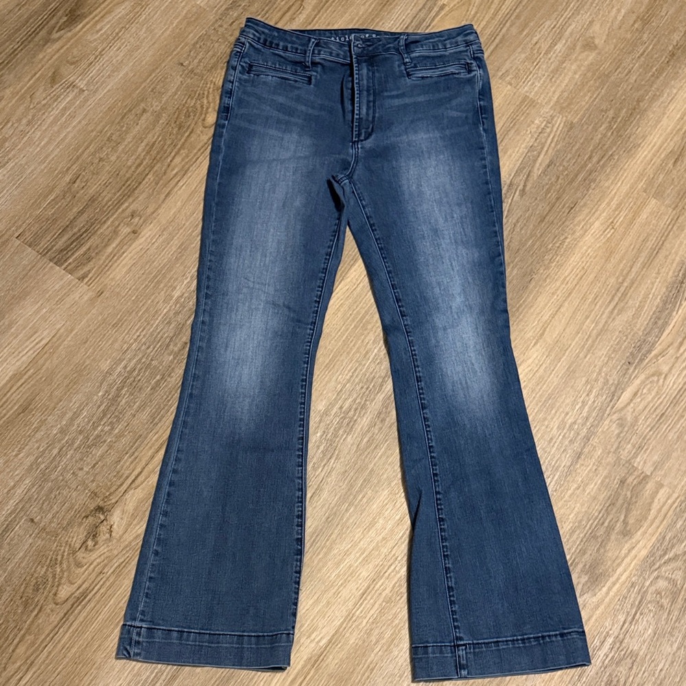 Articles Of Society Dark Blue Flare Jeans